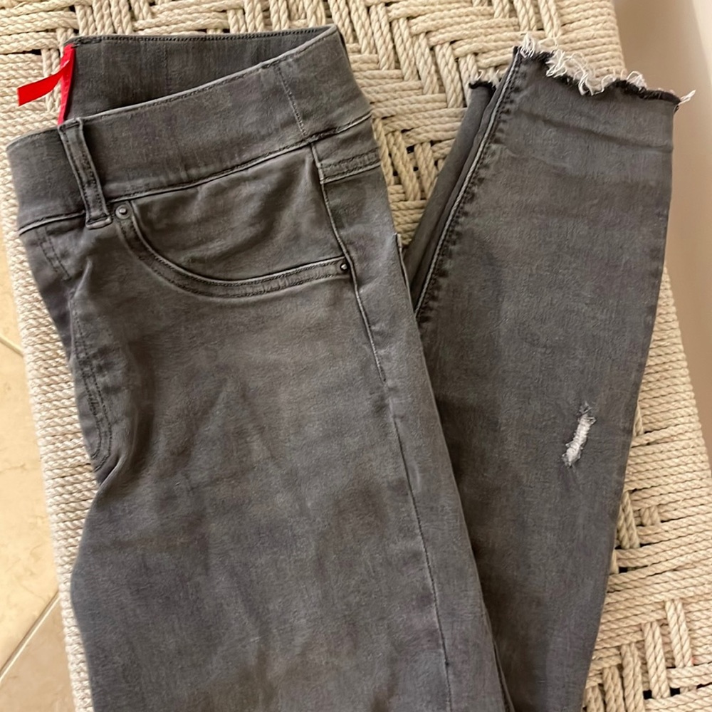 Spank distressed jeggings